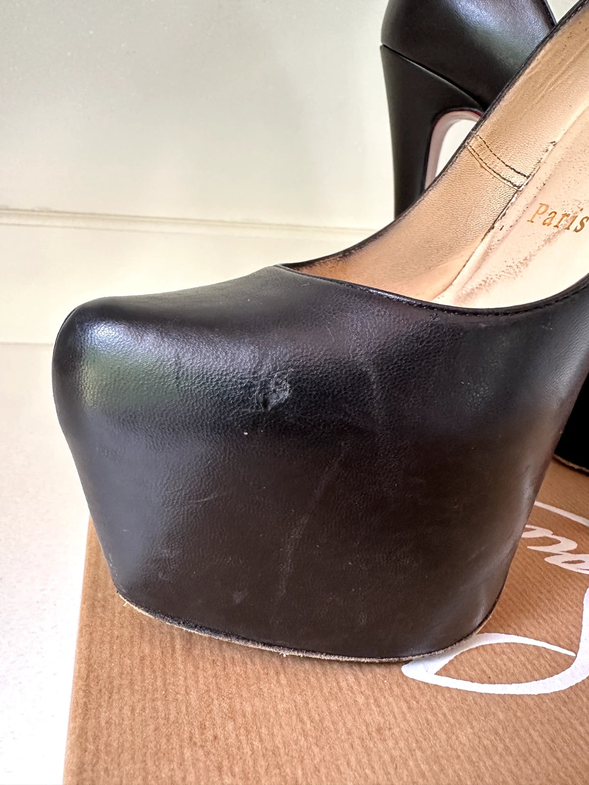 Well Worn Christian Louboutin Daffodil Heels